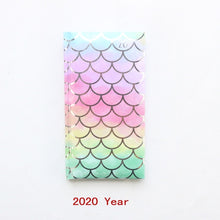 Load image into Gallery viewer, Domikee 2020 year calendar agenda planner organzier school student cute hardcover pocket weekly planner notebook stationery gift