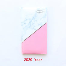 Load image into Gallery viewer, Domikee 2020 year calendar agenda planner organzier school student cute hardcover pocket weekly planner notebook stationery gift