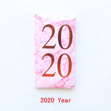 Load image into Gallery viewer, Domikee 2020 year calendar agenda planner organzier school student cute hardcover pocket weekly planner notebook stationery gift